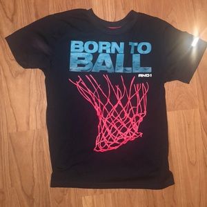 AND1 basketball short-sleeve shirt